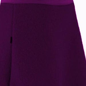 Vuurverwarmer, heuprok A vorm zachter wollwalk scheerwol happy fitting warm winddicht met dubbel juk het populaire cadeau, laatste aanbod Violett