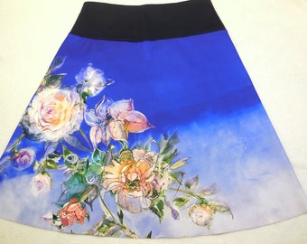 Gonna in forma A, maglia morbida jersey Opaco, soffice caldo e leggero Meravigliosamente confortevole dal Polsini larghi con comodo giogo