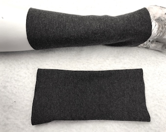 Mitaines jogging femme, gants gris pour le jogging et les achats, idéal pour les robes à manches courtes, dessus cadeau en gris