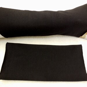 zwarte puls warmers voor joggen Ideaal voor jurken met korte mouwen, voor, jersey, softly, arm warmers handschoenen afbeelding 2