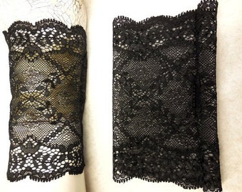 puls gloves floral lace soft and elastic arm