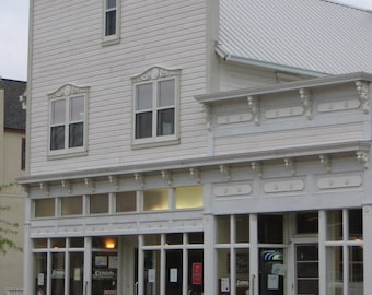 Czech village storefront, Cedar Rapids, Iowa-8x10