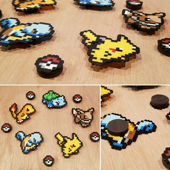 Pokemon Magnet Pokemon Gift Pokemon Party Charmander Evee Squirtle Pikachu Bulbasaur Pokeball Lets Go Evee Lets Go Pikachu
