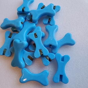 SALE!  20% off!  LARGE BONES - beads for sensory bins, games, teaching, Halloween.