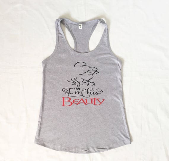 Beauty and The Beast Woman's Tank Top Il_570xn