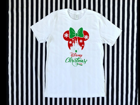 Holiday Christmas Minnie Themed Adult Tee Il_570xn