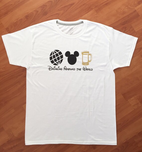 Drinking Around The World Food and Wine festival shirt Il_570xn