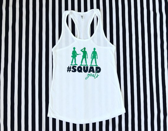 Toy Soldier Squad Goals Woman's Tank Top Il_570xn