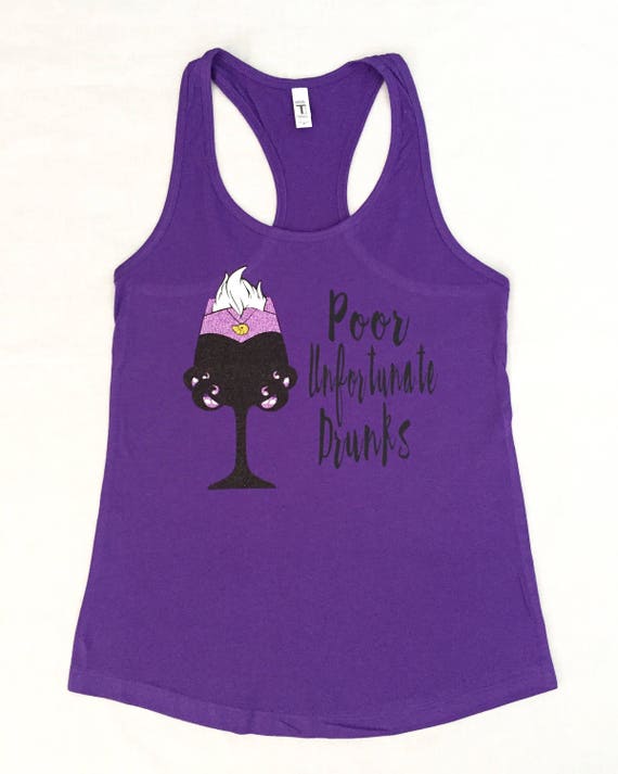 Ursula Poor Unfortunate Drunk Woman's Tank Top The Little Mermaid Il_570xn