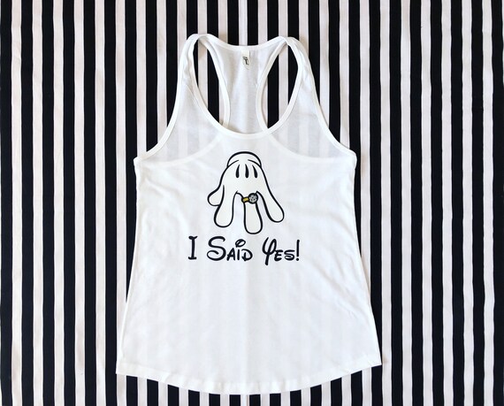 Engagement I Said Yes Woman's Tank Top Il_570xn