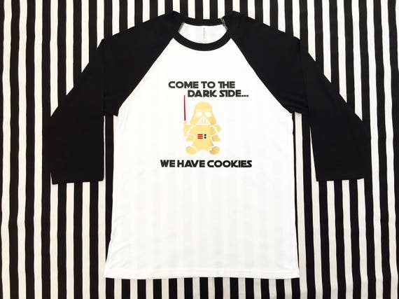 Come To The Dark Side We Have Cookies Darth Vader Holidays Christmas Tee...WOMAN's Il_570xn