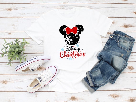 Minnie Mouse Christmas Themed Adult Tee Il_570xn