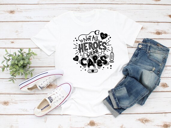 Not All Hero’s Wear Capes Unisex Tee Il_570xn