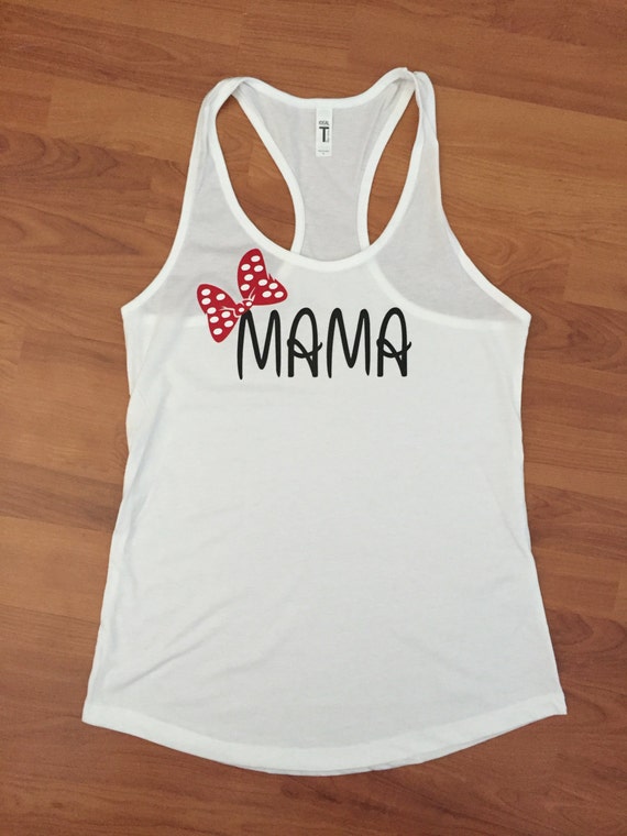 Mama Minnie Bow woman's tank top Il_570xn