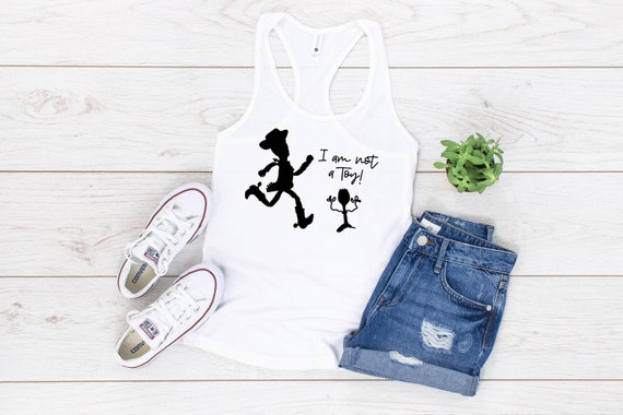 I’m Not A Toy Woody & Forky Toy Story Woman's Tank Top Il_570xn