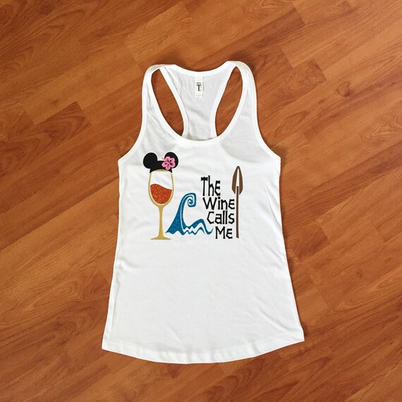 Moana Drinking Woman's Tank Top Epcot Food & Wine Tank Top Il_570xn