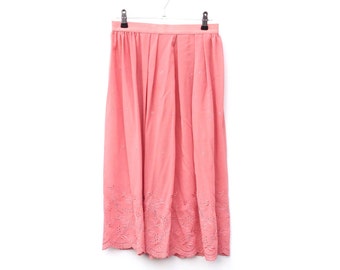Vintage Skirt | Peach | Boho | Festival