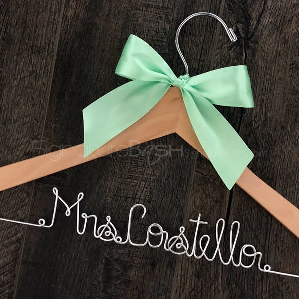 Sale Today Only!! Wedding Dress Hanger / Wedding Hangers BLOW-OUT / Custom Bridal Hangers / Personalized Hangers