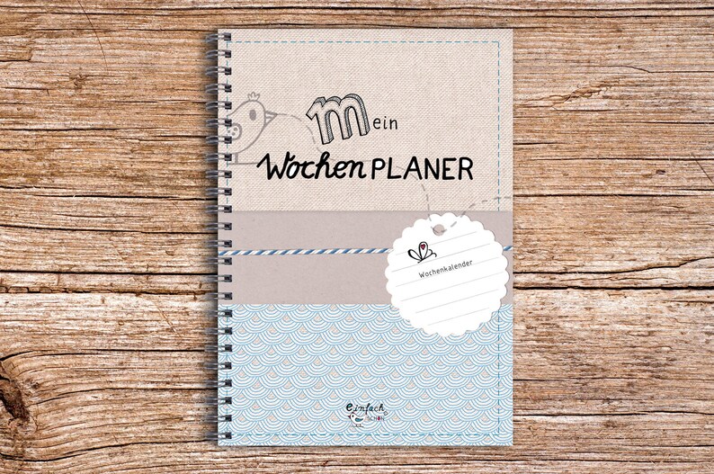 Kalender Mein Wochenplaner 52 Wochen Organizer A5 - Etsy