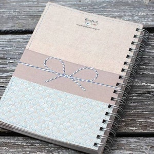 Calendar A6 Mini My weekly planner 52 weeks 1year image 3