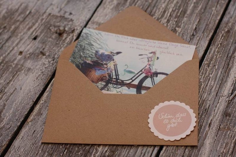 10 buste C6 carta kraft in naturale immagine 3