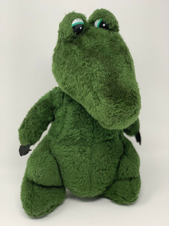 Toy & Novelty Co PA Plush Alligator Alligator pillow | Etsy