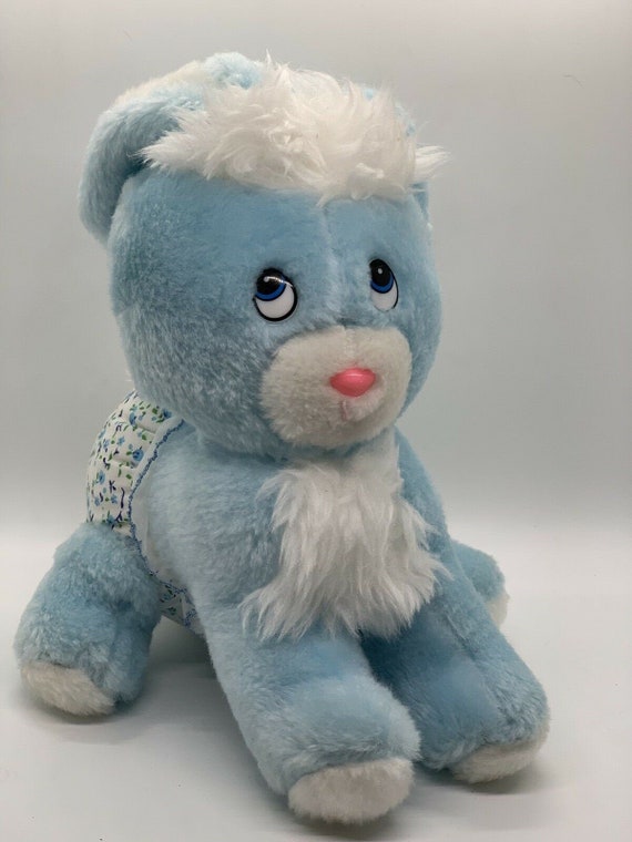 blue rabbit stuffed animal