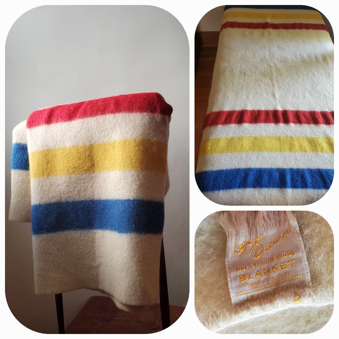 Winternite Golden Dawn woolblanket ビンテージ Winternite Golden Dawn woolblanket ビンテージ Golden Dawn