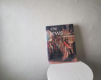 1st ed. The Jews A Treasury of Art and Literature Sharon R Keller Oversized vintage  1992