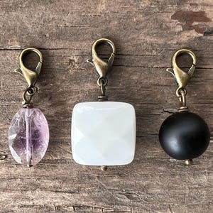 Trio of Zipper Pulls