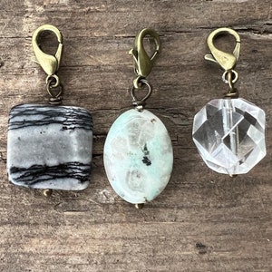 Trio of Zipper Pulls