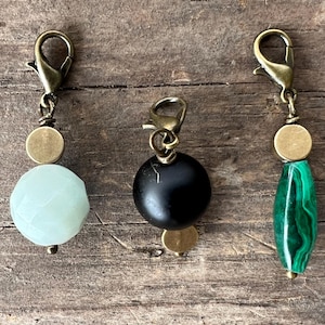 Trio of Zipper Pulls