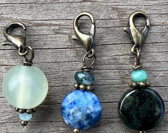 Trio of Zipper Pulls