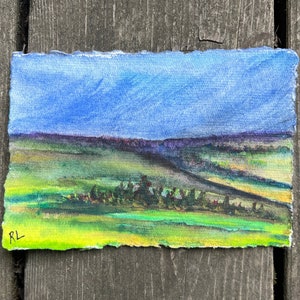 Landscape Original Watercolor Painting