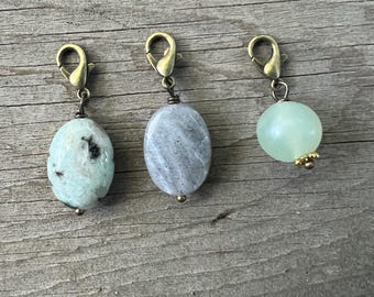Trio of Zipper Pulls
