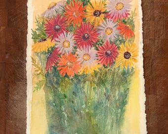 Give Me Your Answer Do Original Watercolor Painting