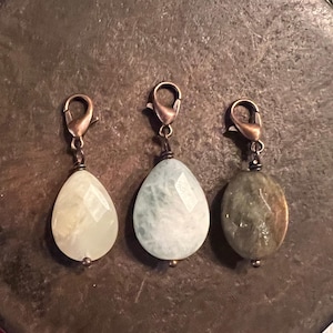 Trio of Zipper Pulls