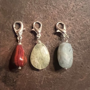 Trio of Zipper Pulls