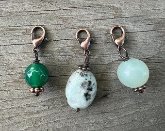 Trio of Zipper Pulls