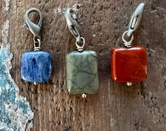Trio of Zipper Pulls