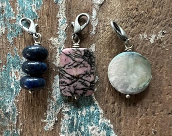 Trio of Zipper Pulls