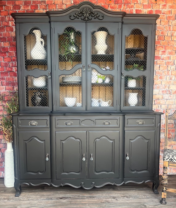 Liquor hutch cabinet deals