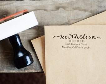 Custom Personalized Address Rubber Stamp