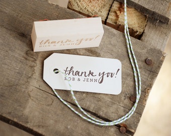 Personalized Thank You! Rubber Stamp