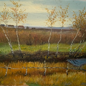 Olieverfschilderij (Sovjet/ USSR-periode) van Victor Tretyachenko