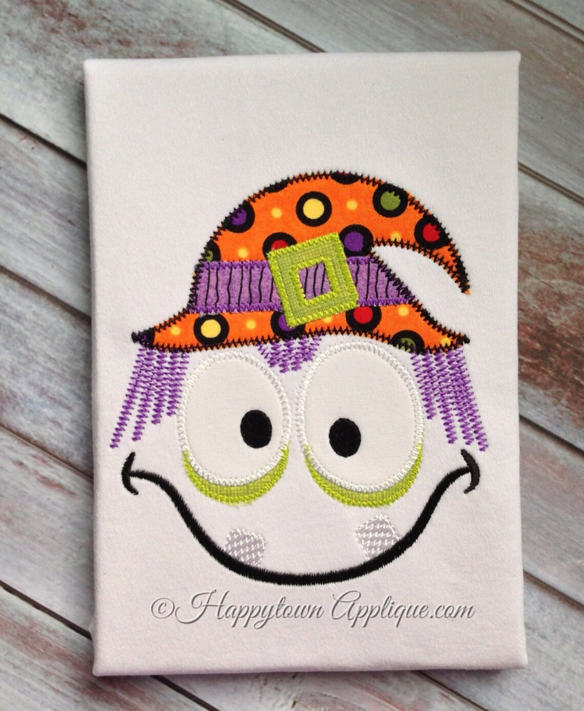 Silly Witch Pattern Silly Witch Machine Applique Design - Etsy
