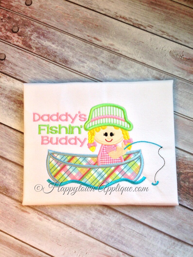 Fishing girl machine jessecmault design etsy Fishing girl machine jessecmault design etsy