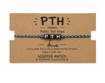 Paths Tell Hope (PTH) Adjustable Bracelet