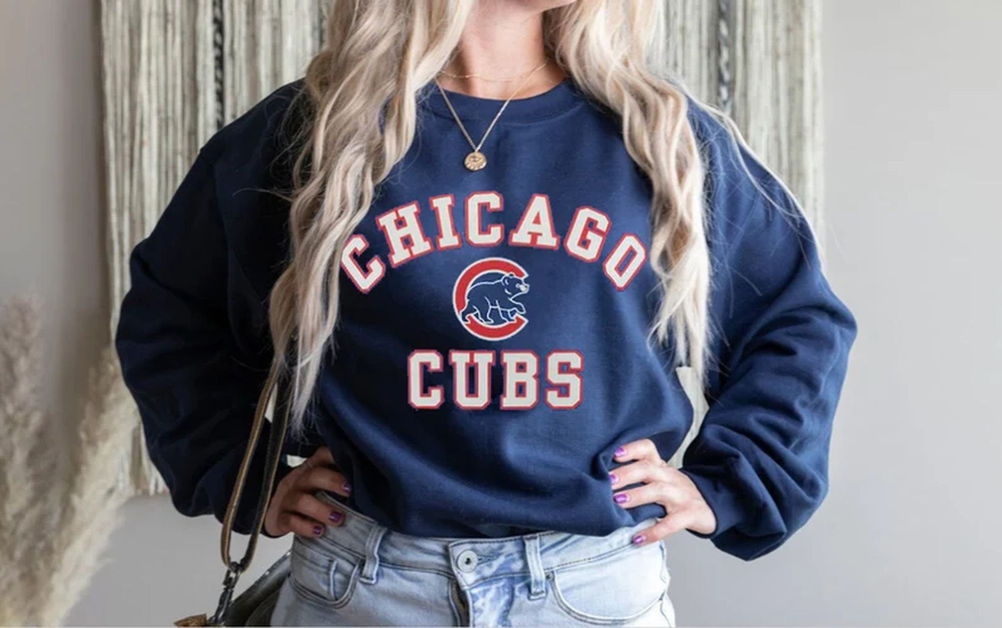 Cubs crewneck sweatshirt Clearance