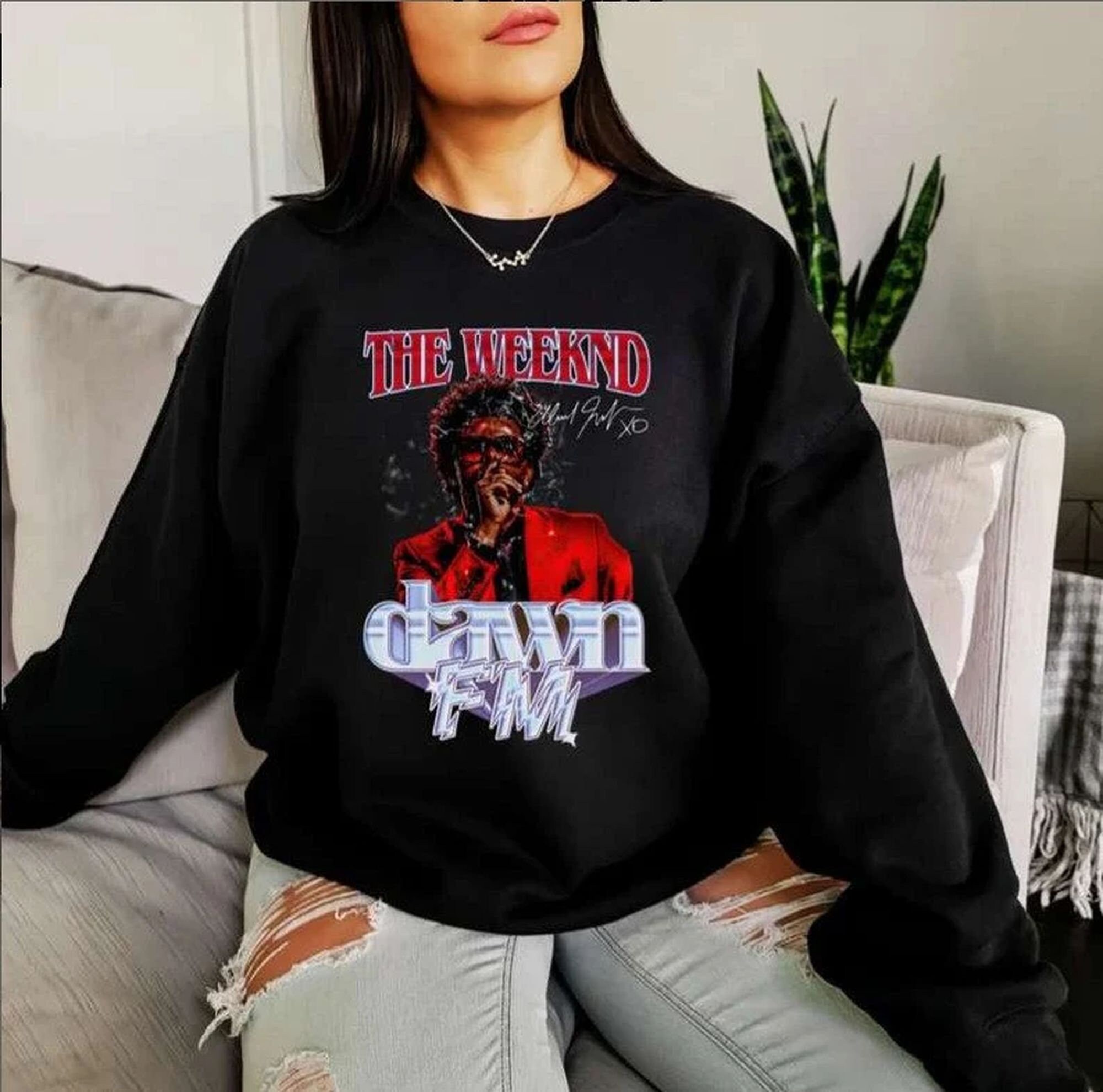 The Weeknd Sweater - Etsy